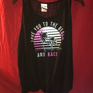 Cute tank top for wearing with swimsuit